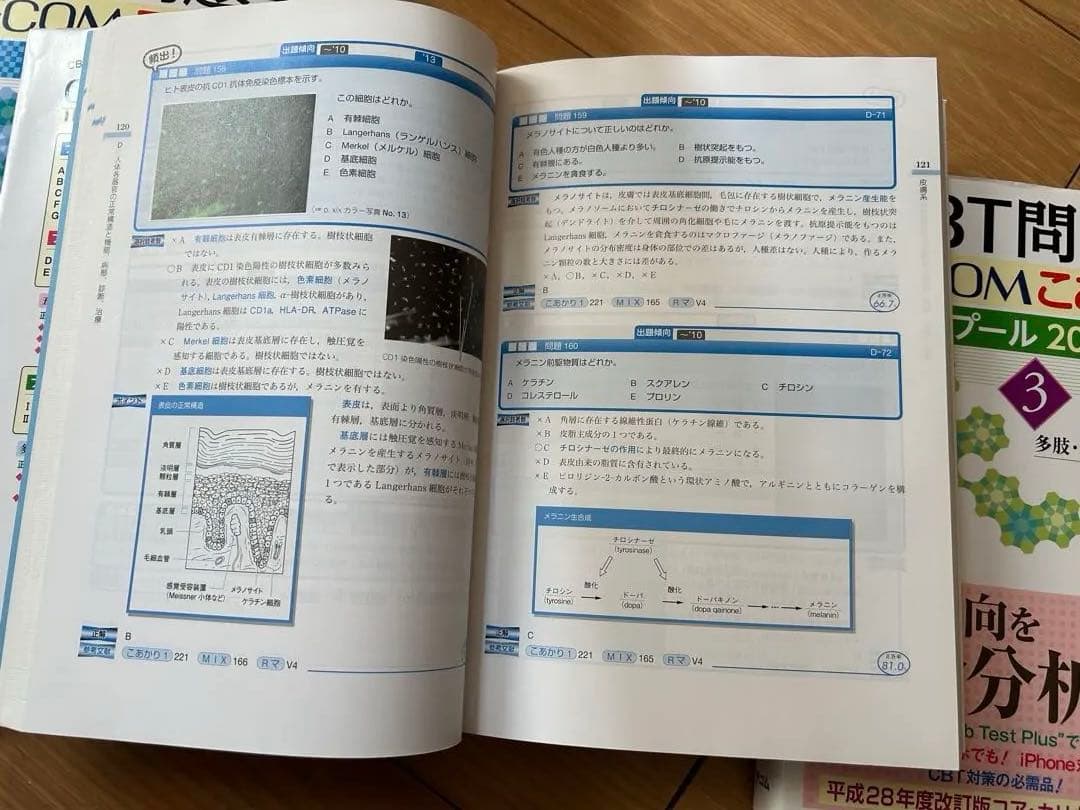 CBT問題集 TECOM 2018年版 4巻セット おまけ　解剖生理学講座