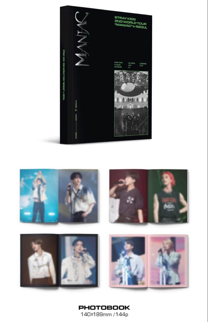 Stray Kids スキズ 2nd World Tour MANIAC DVD