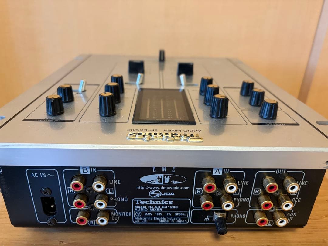動作確認済み 極美品 Technics DJミキサー SH-EX1200