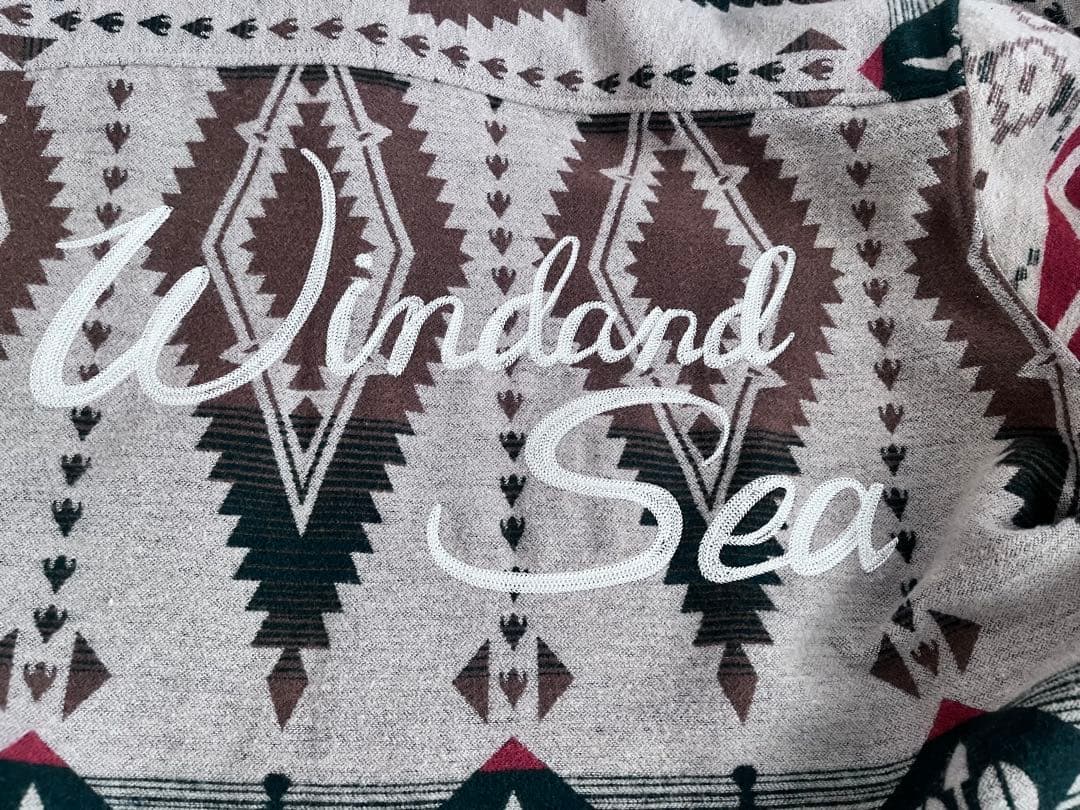 か*き様 WIND AND SEA SD TRIBAL SHIRT JACKET