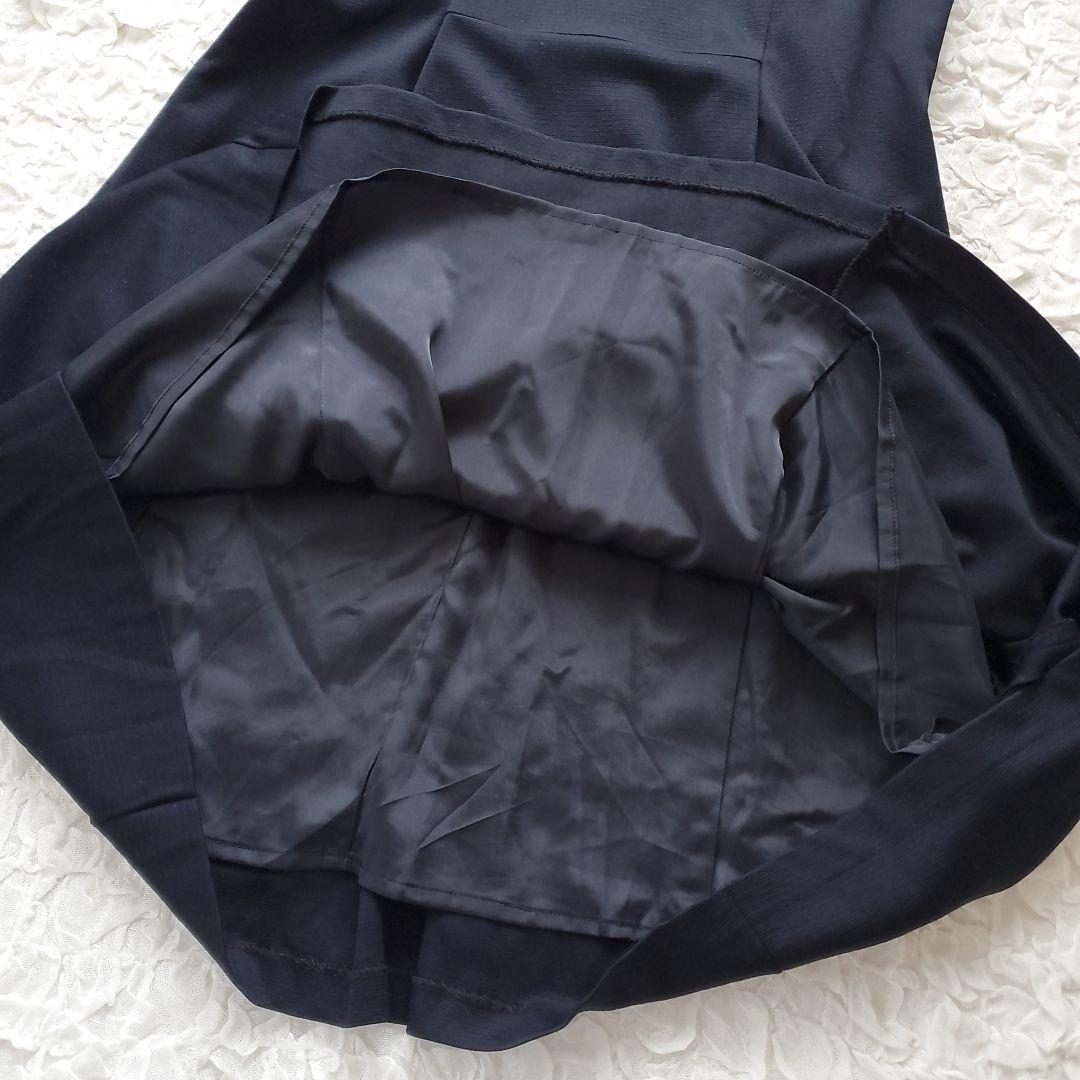 23区【44】VERYコラボ コットングログランジャージー 付け襟 ワンピース