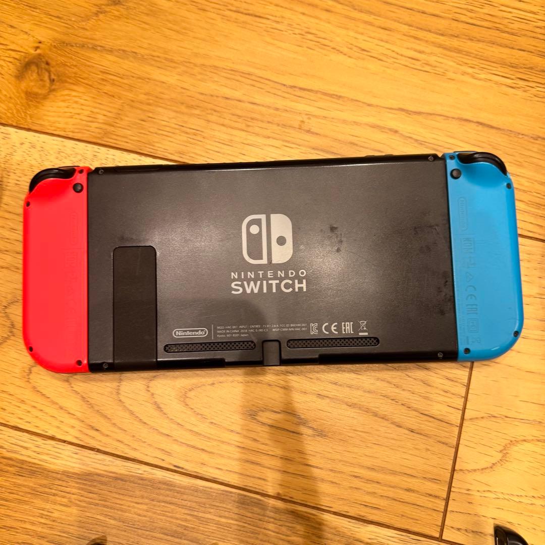 Nintendo Switch 本体 ネオンレッド/ブルー コントローラー