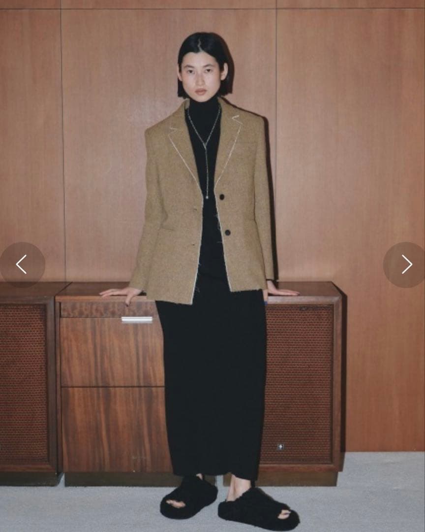 ジャケット・アウター todayful Cutoff Wool Jacket38