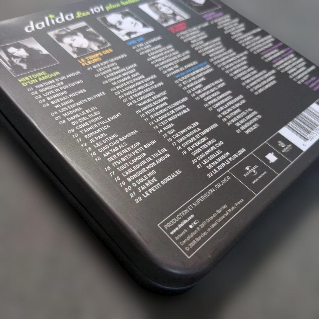 Dalida ダリダ「Les 101 plus belles chansons」