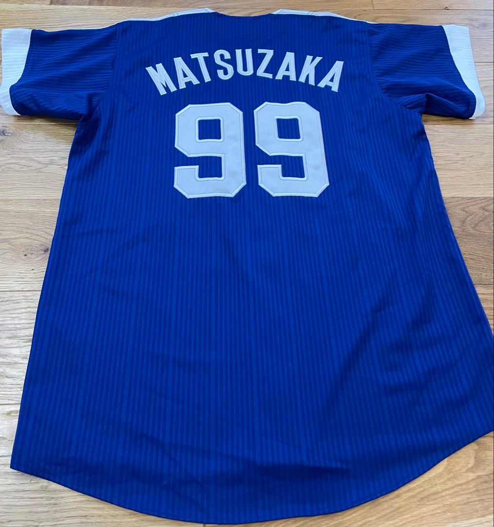 【美品】松坂大輔　中日ドラゴンズ　レプリカユニフォーム　サイズL