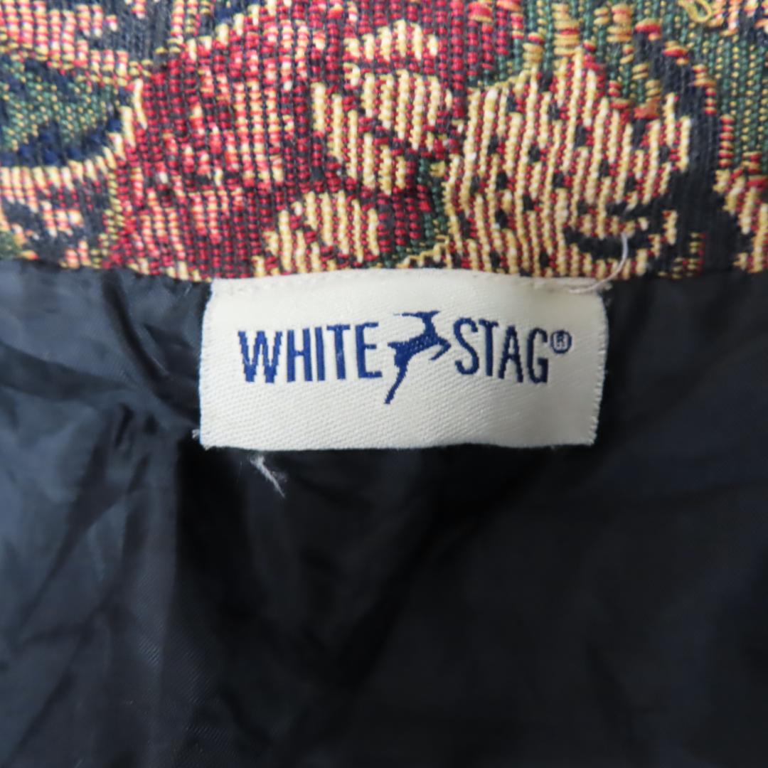 美品 VINTAGE WHITE STAG ペイズリー ゴブラン ジャケット
