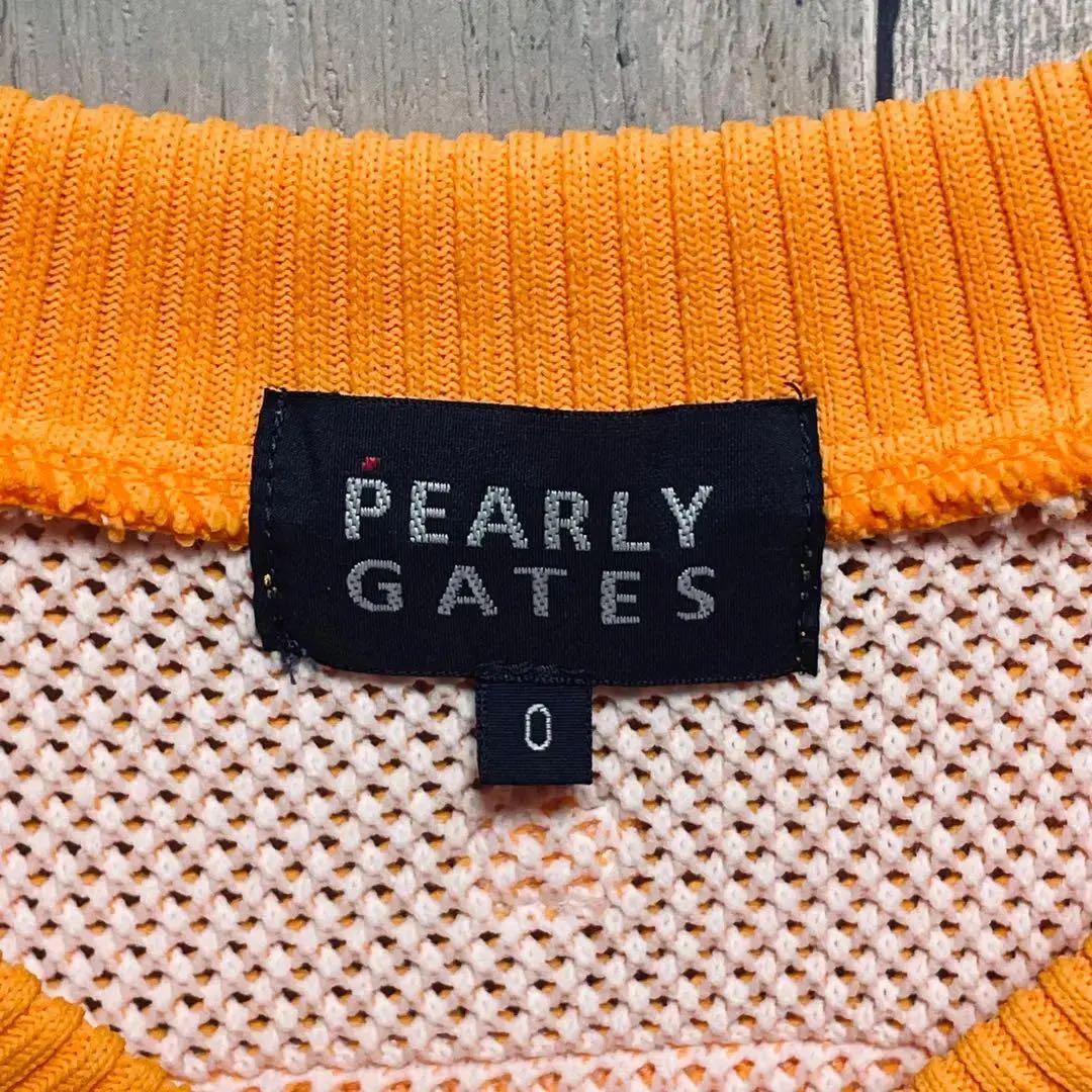 パーリーゲイツ　PEARLYGATES 長袖　メッシュ　ジャケット　ブルゾン　0
