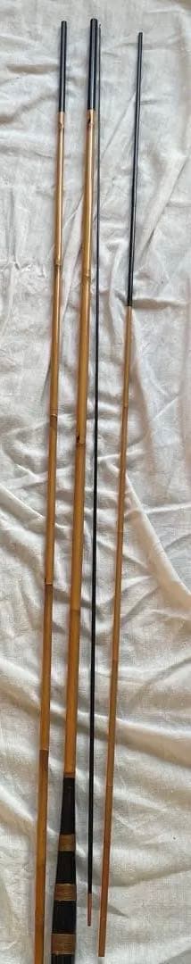 【連休セール中】ヘラブナ竿 水玉作ごくらく鳥3本セット