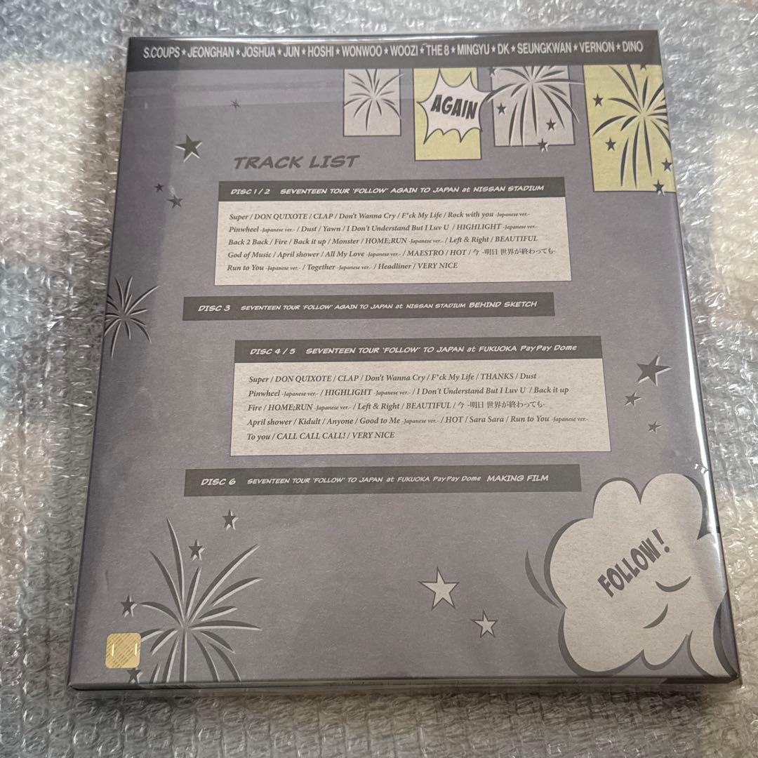 ミュージック SEVENTEEN TOUR FOLLOW AGAIN TO JAPAN DVD