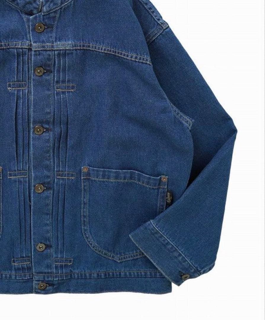 【極美品】GO HEMP ゴーヘンプ スリータックジージャン ジャケット