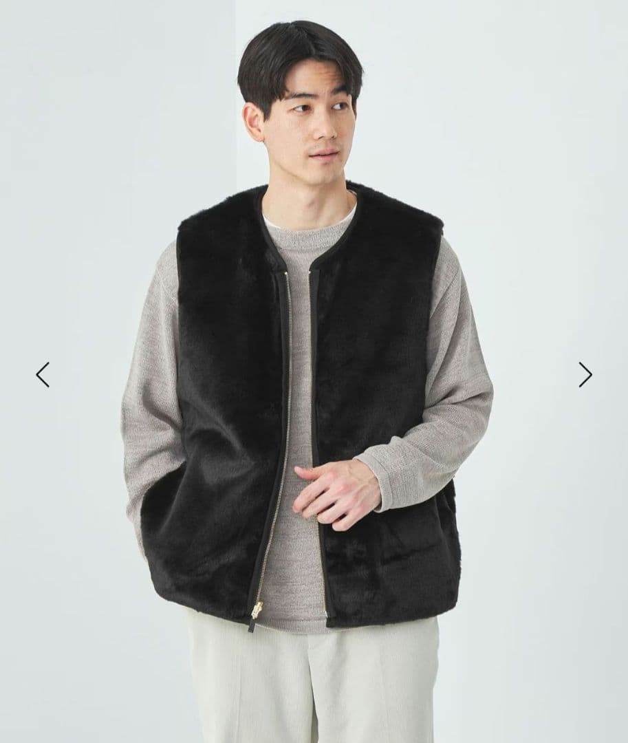Barbour　リバーシブル ベスト　グリーンレーベル別注