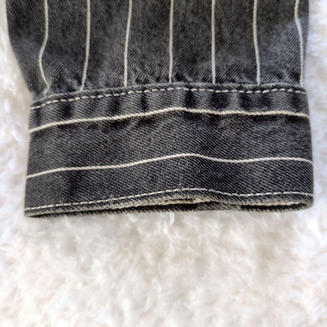 ジャケット・アウター Supreme x Levis Pinstripe Trucker Jacket