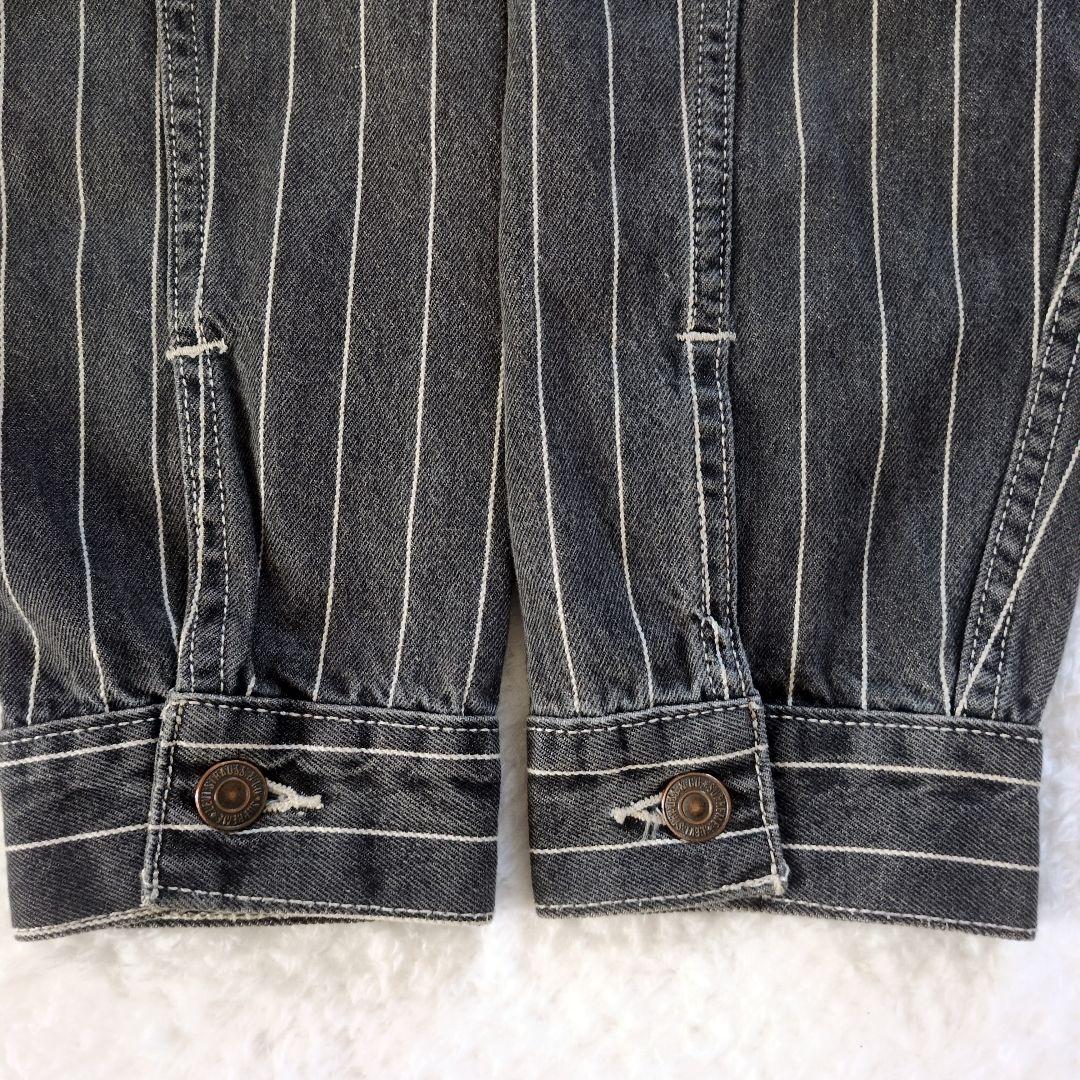 ジャケット・アウター Supreme x Levis Pinstripe Trucker Jacket
