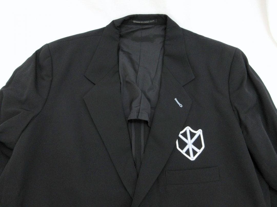 ヨウジヤマモト プールオム 刺繍ジャケット 2 HQ-J10-101 山本耀司