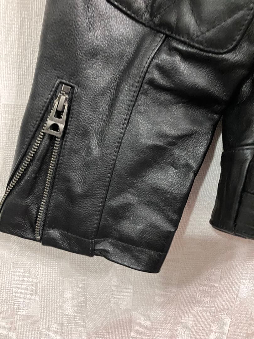 新品　ガブリエル　レザージャケット　本革　シングルライダース　大きめ