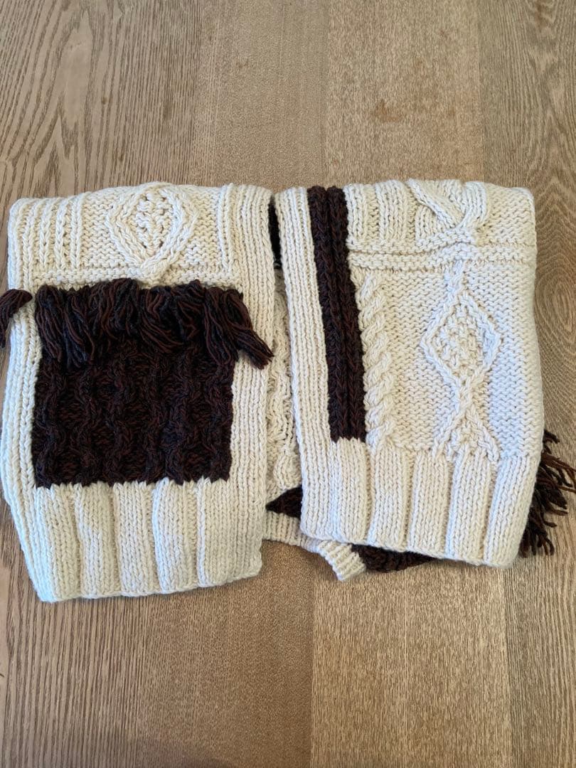 トップス TODAYFUL Patchwork Handknit Vest