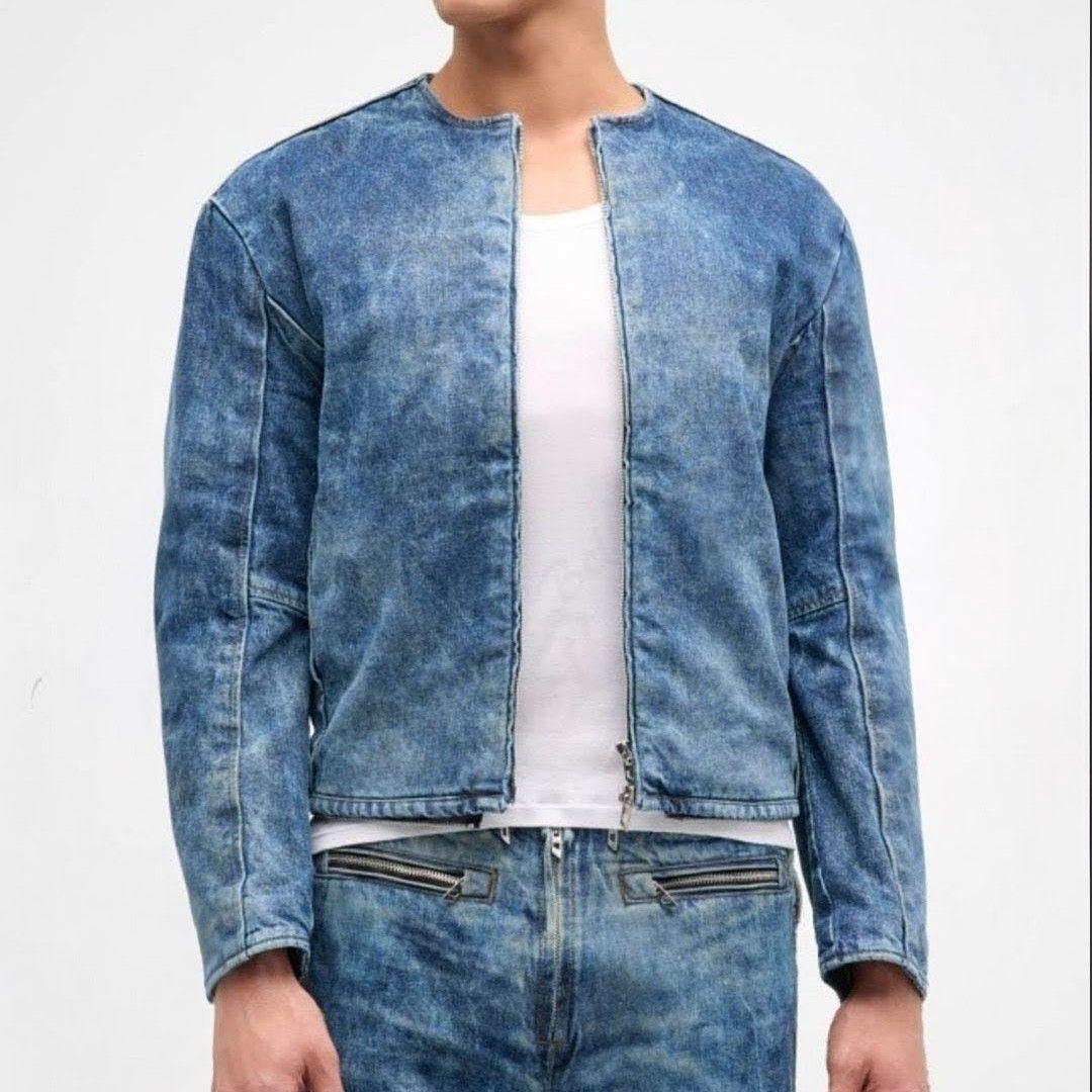 ✨現行モデル✨ 24AW DIESEL D-Calur デニムジャケット Dロゴ