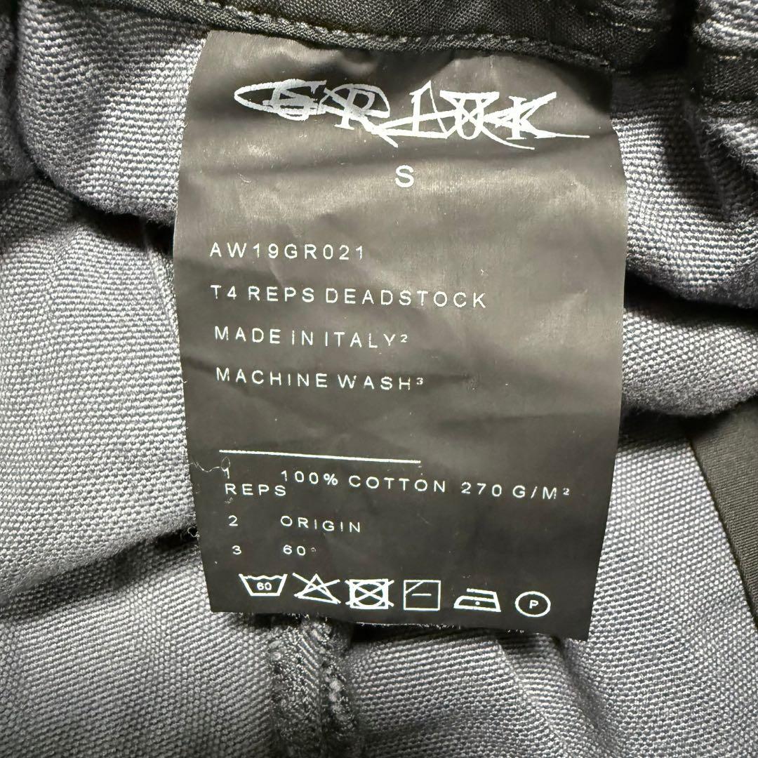 GR10K T4 REPS DEADSTOCK カーゴパンツ S イタリア製