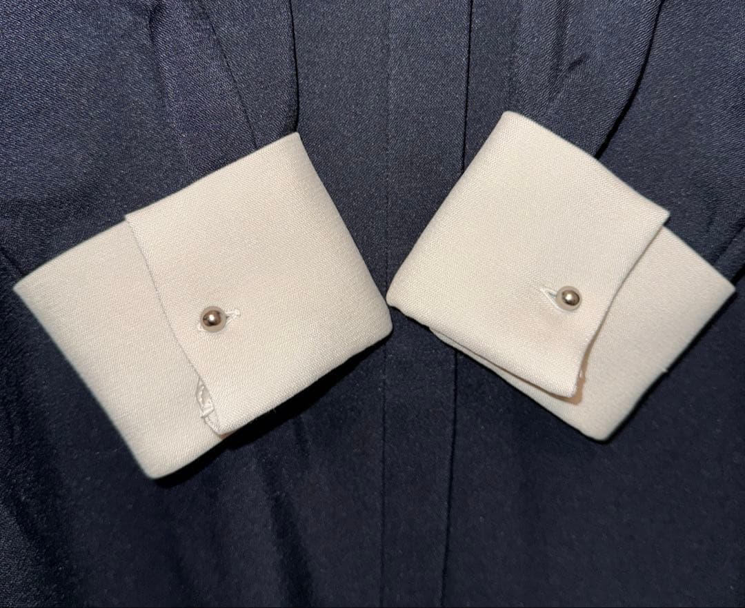 美品✨NAVY BLUE SHIPS anyネイビーAラインロングワンピース