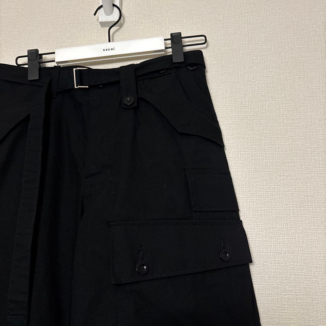 【即発送】 sacai cotton nylon cargo pants