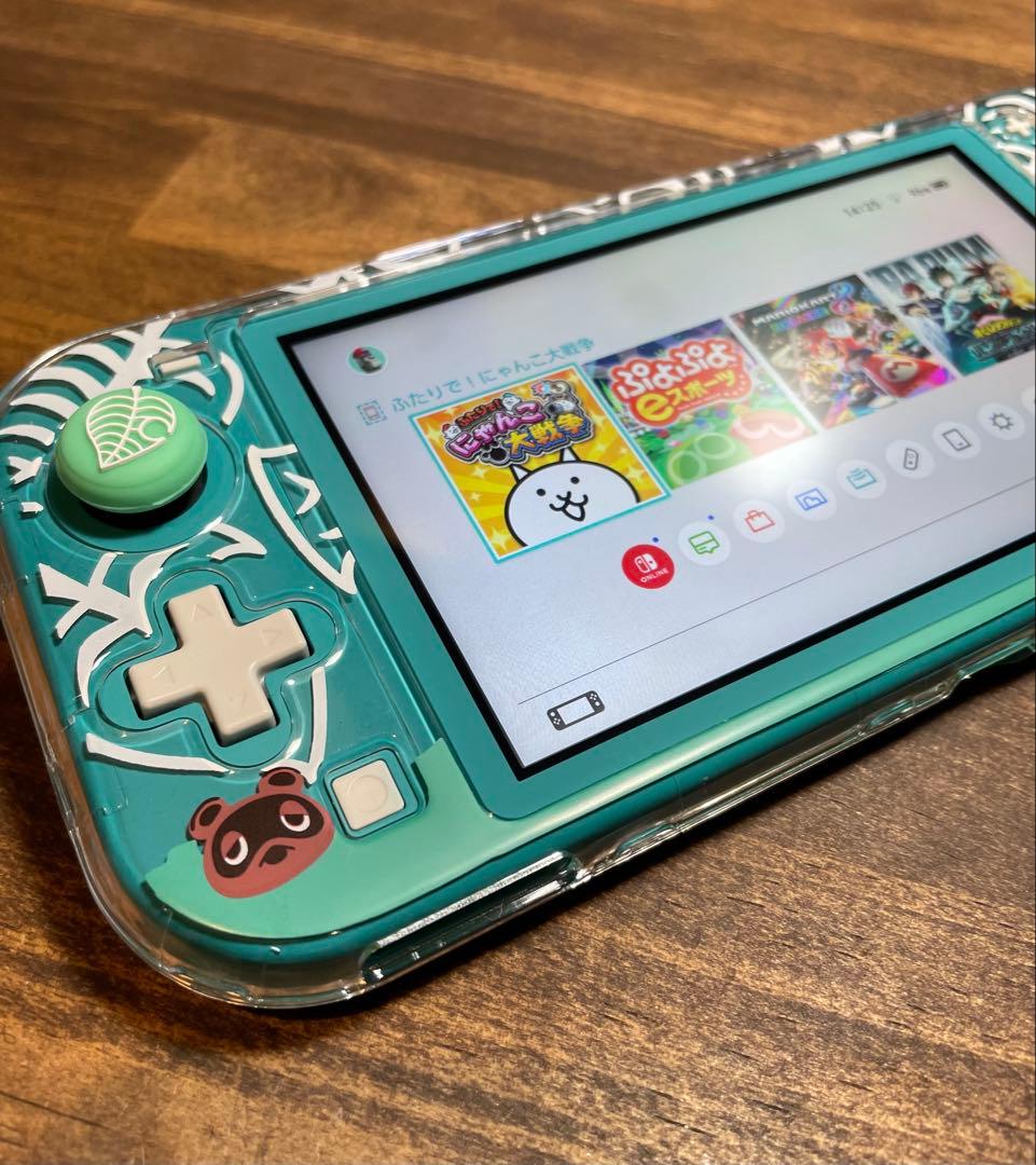 Nintendo Switch Lite 本体　あつ森カバー付き