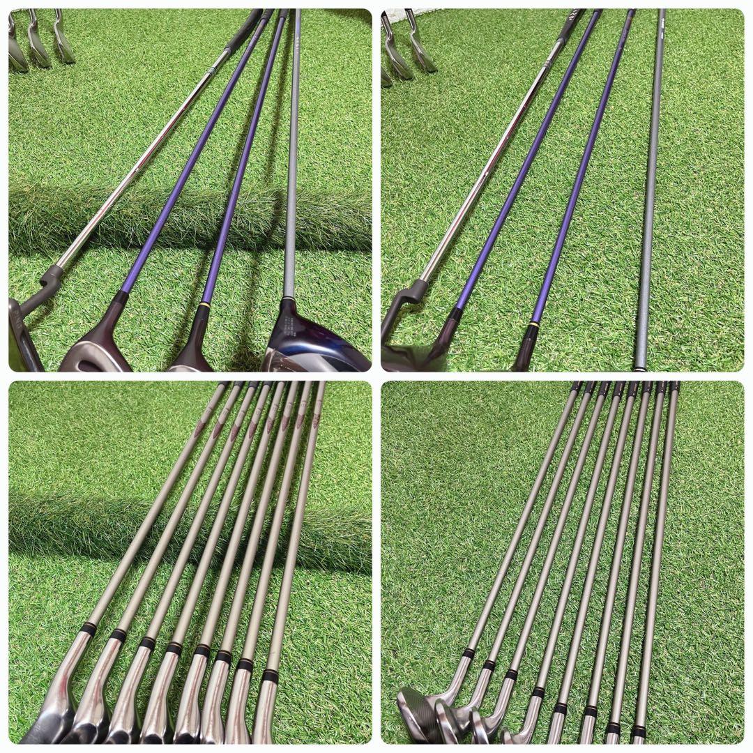 初心者に優しい HI-BRID お買得 レディースゴルフクラブ豪華12本セット