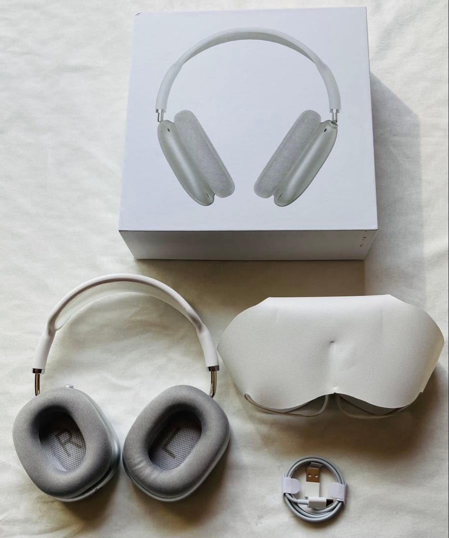 Apple AirPods Max デザイン レプリカ ヘッドホン シルバー