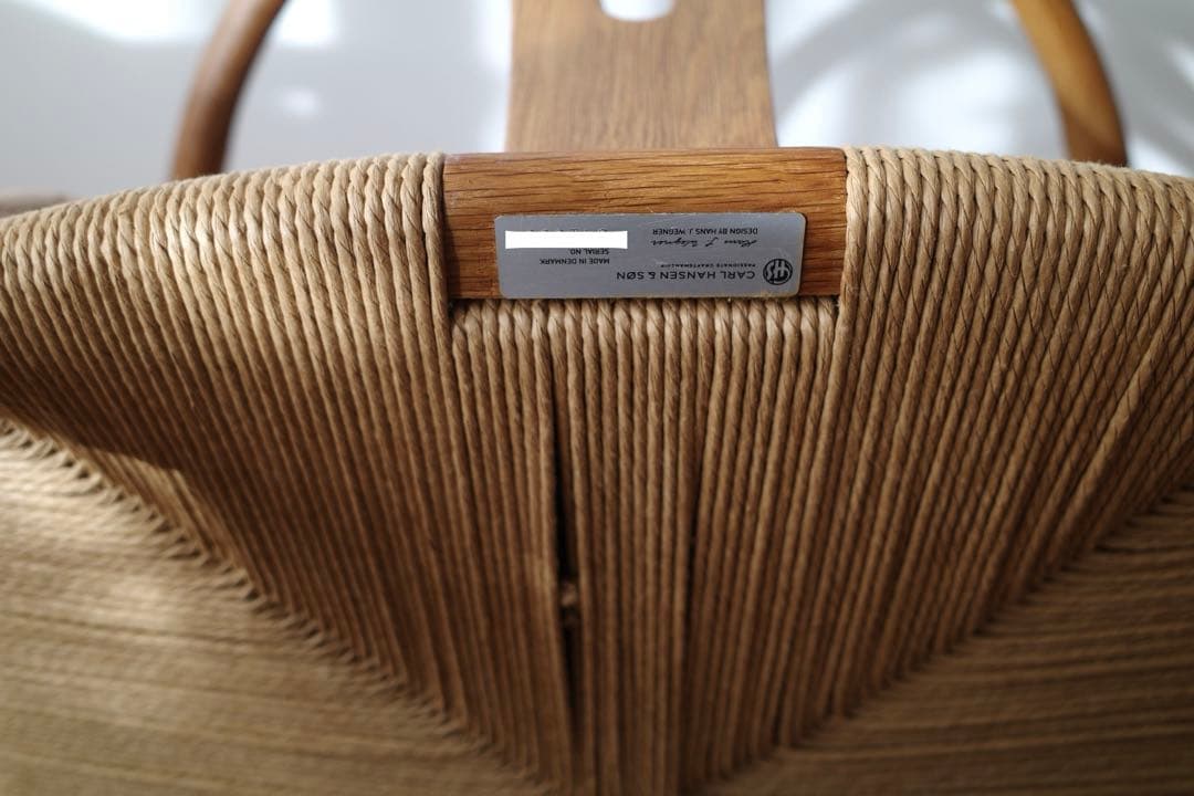 美品【ウェグナー yチェア】オーク オイルフィニッシュ
