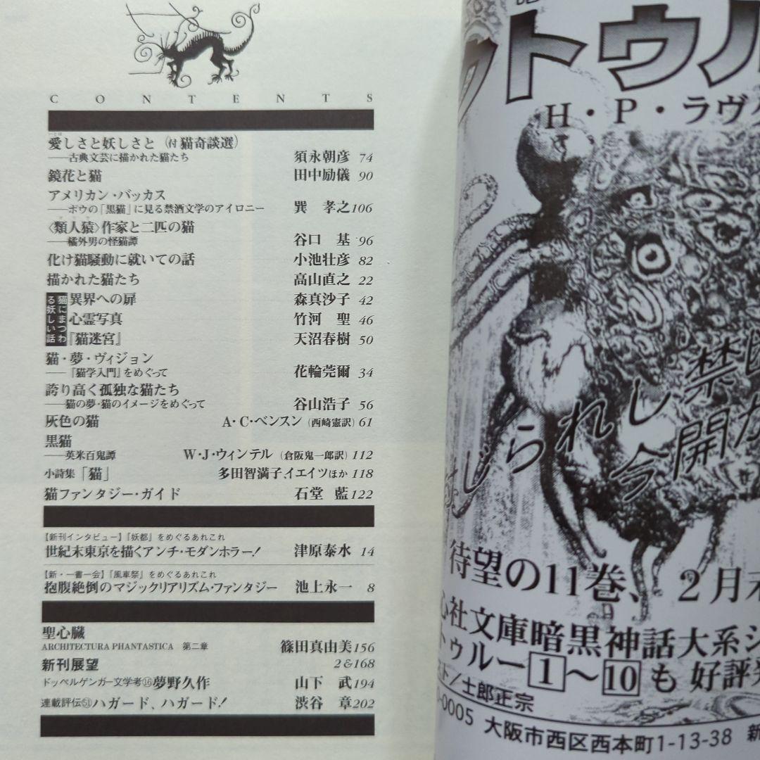幻想文学　猫の妖、猫の幻　中国幻想文学　京極夏彦　妖怪