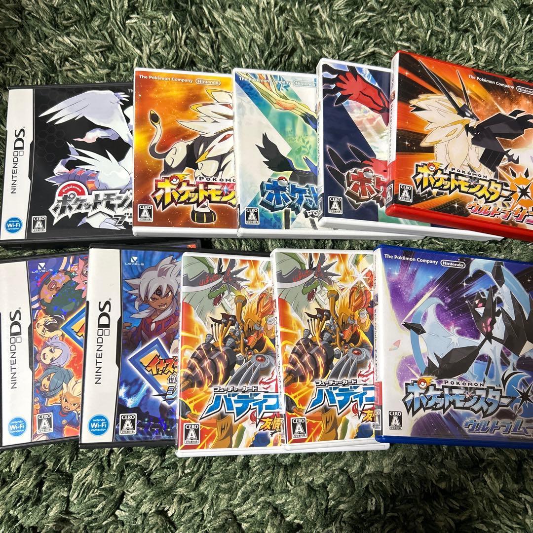 3ds ds ソフト　カセット　セット　ポケモン　おまけ付き 動作確認済み