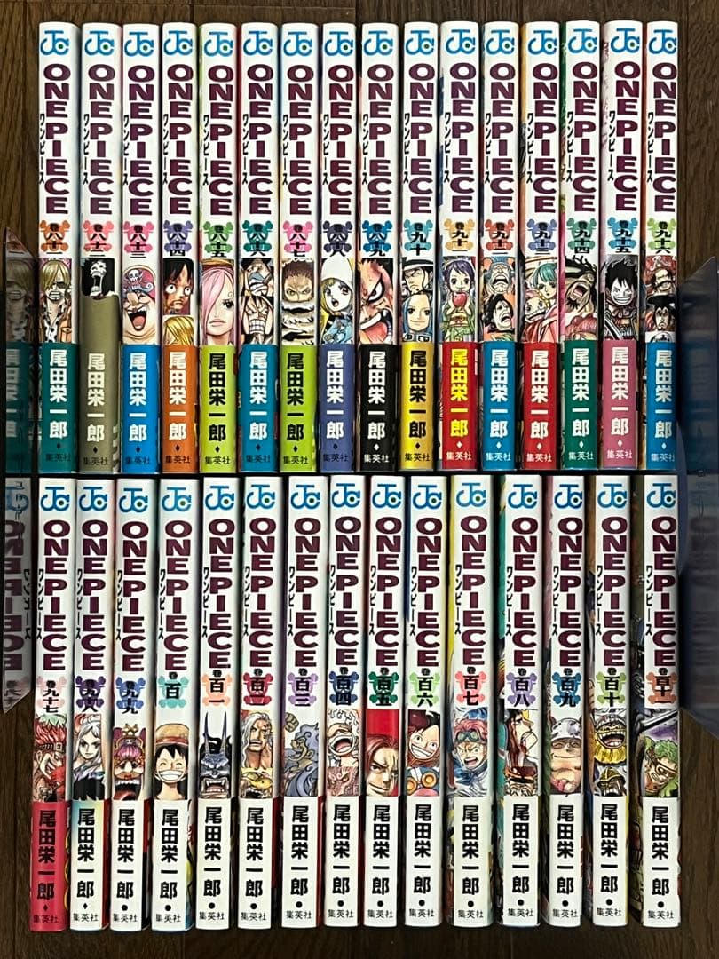 初版 ONE PIECE 81巻〜111巻 セット ワンピース 注文カード付き