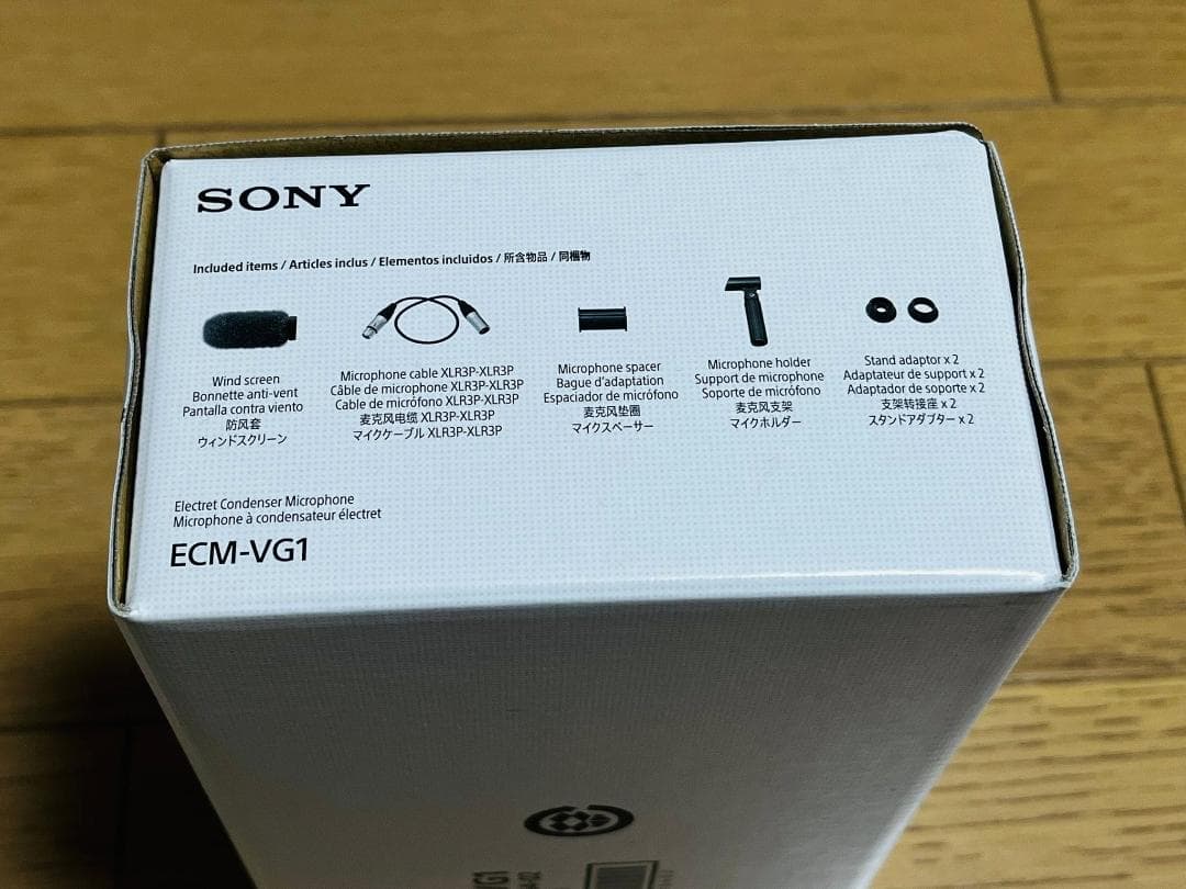 SONY ECM-VG1 コンデンサーマイク