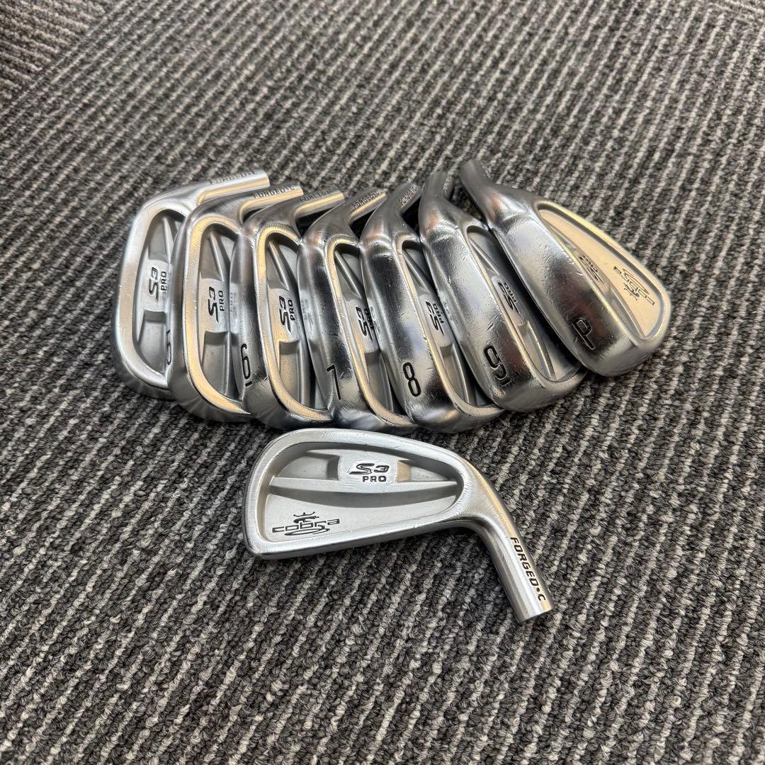 【軟鉄鍛造】Cobra S3 PRO FORGED 3〜P ヘッドのみ コブラ