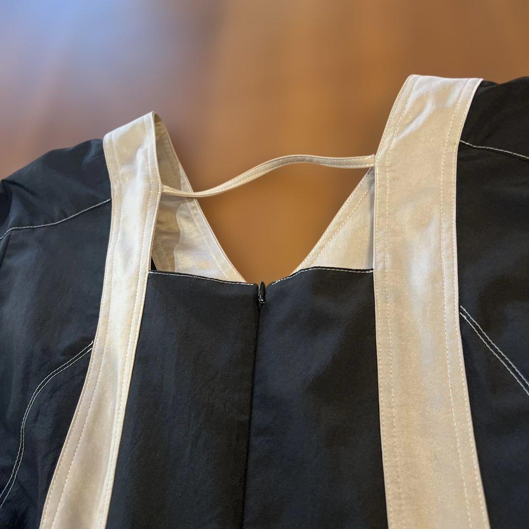 MURRALミューラル　Vintage taffeta tiered dress