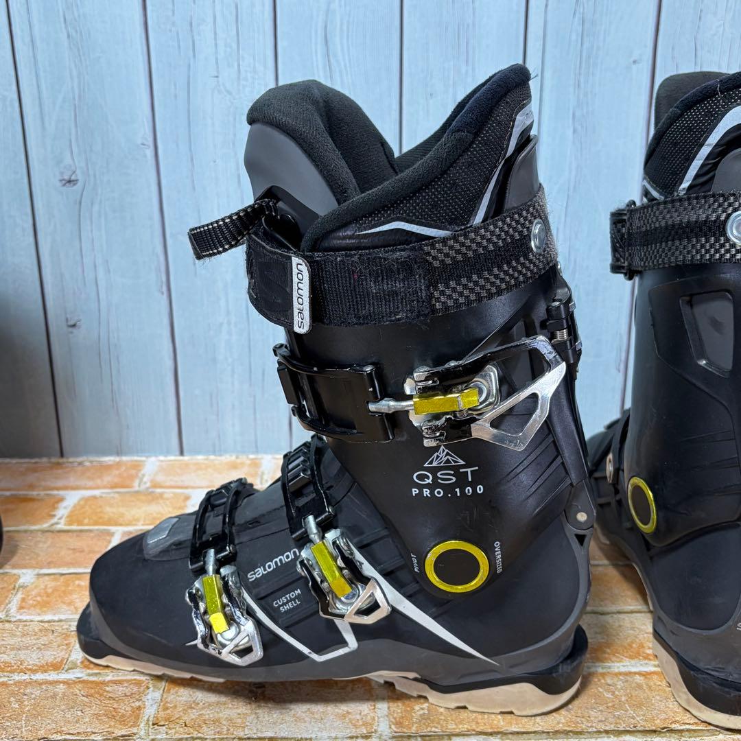 Salomon QST PRO 100 スキー ブーツ 靴 ケース付き