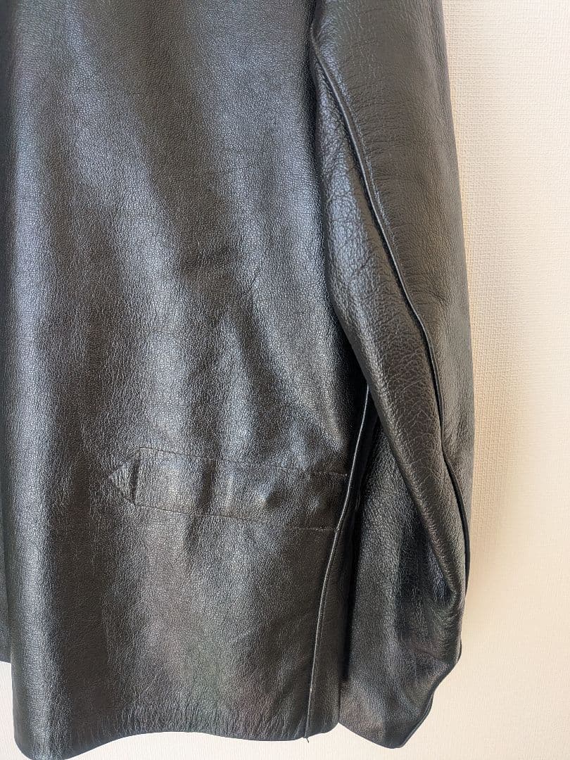 ジャケット・アウター Italian Army motorcycle leather jacket