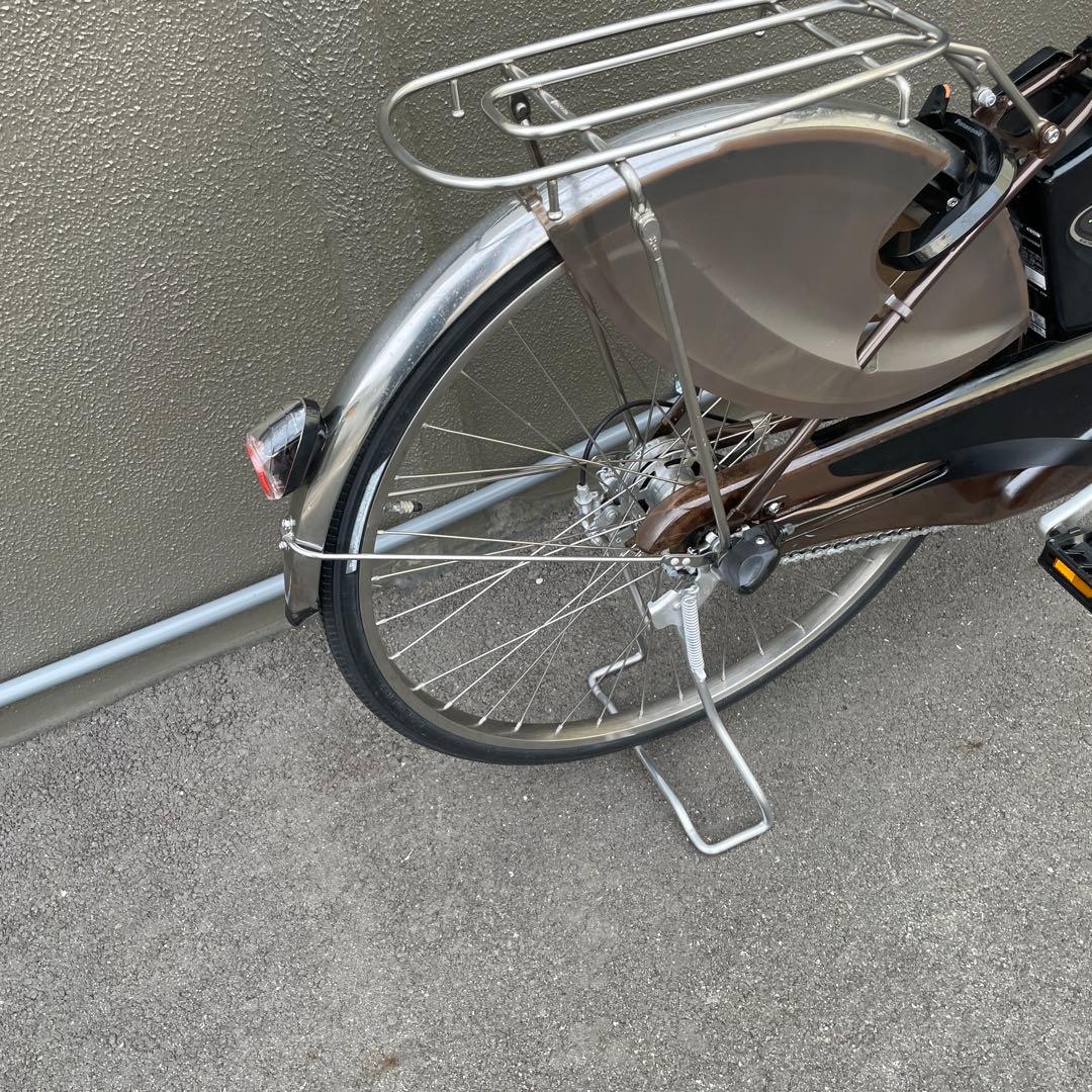 パナソニック電動アシスト自転車ブラウン