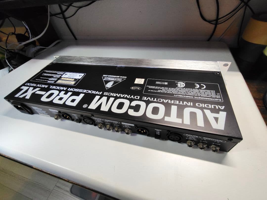 BEHRINGER（ベリンガー）MDX1600 2ch コンプレッサー
