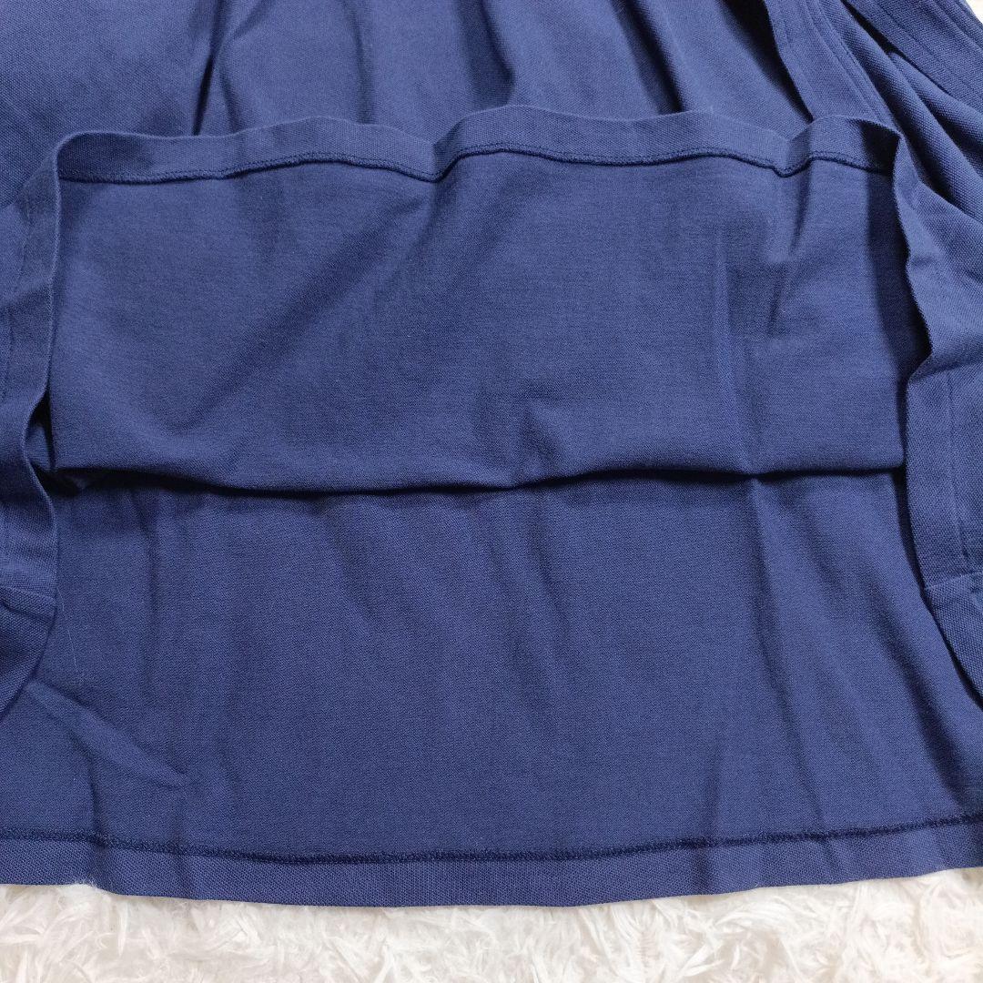 近年 極美品✨ポロラルフローレン　ベルテッド ポロシャツワンピース　ロング　M
