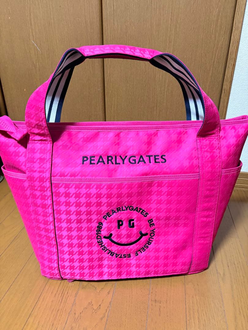 PEARLY GATES ピンク ロッカーバッグ