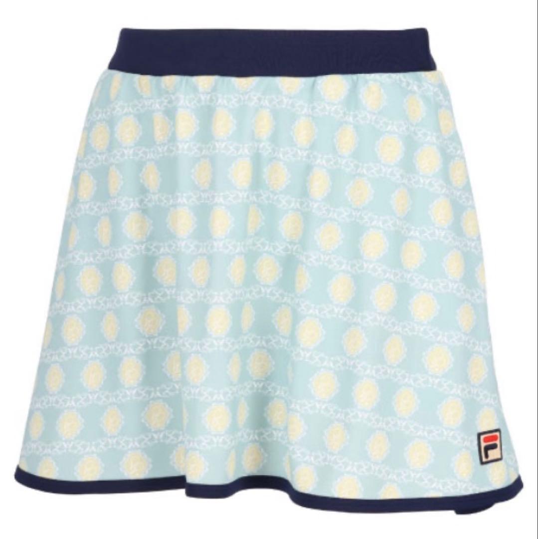 No.185 FILA 春色✩.*˚断然可愛い春スコート☆モスグリーン☆