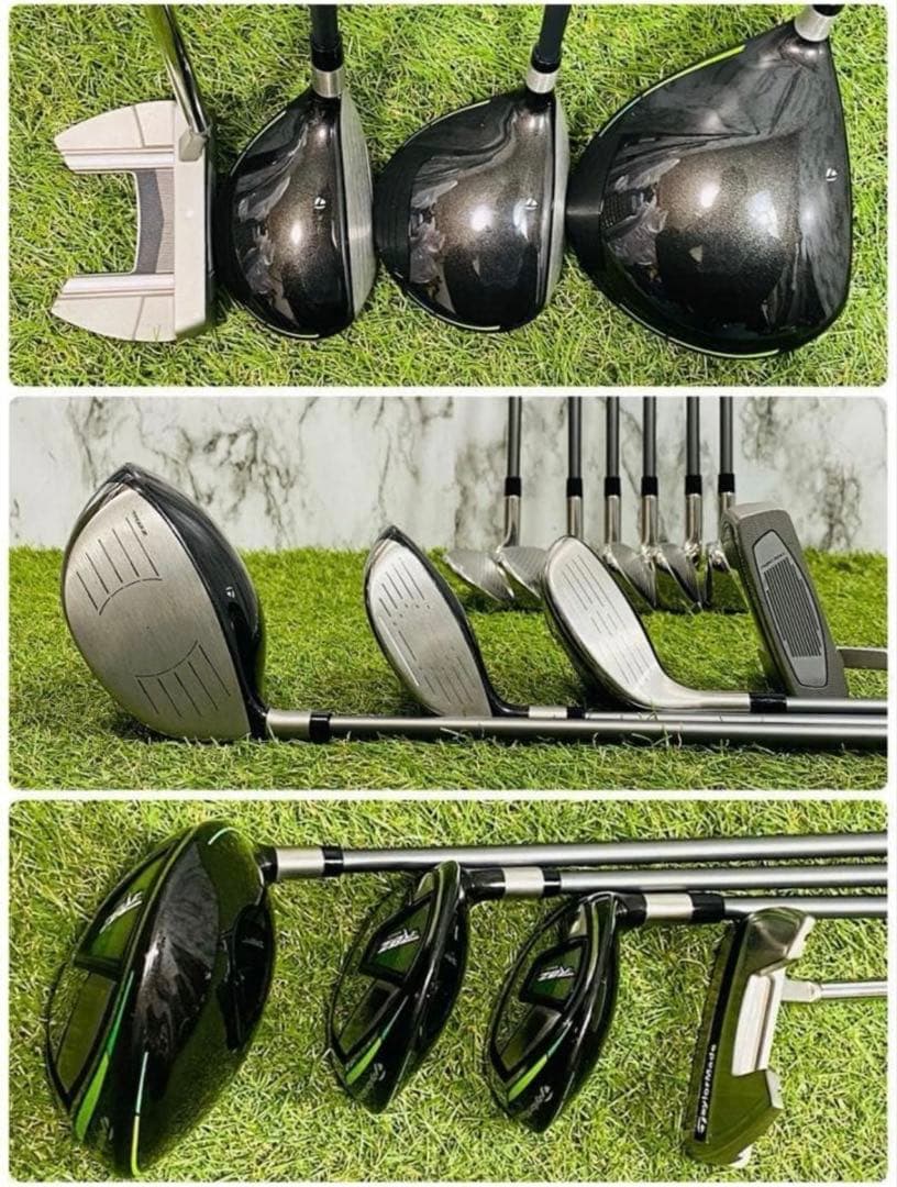 【現行モデル】テーラーメイド RBZ メンズゴルフセット 10本 R かんたん