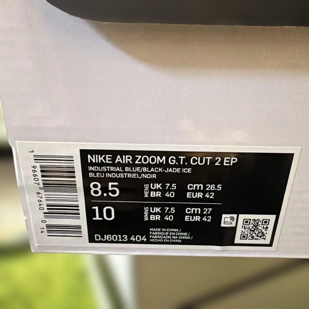 シューズ(男性用) NIKE AIR ZOOM G.T. CUT 2 EP 26.5cm