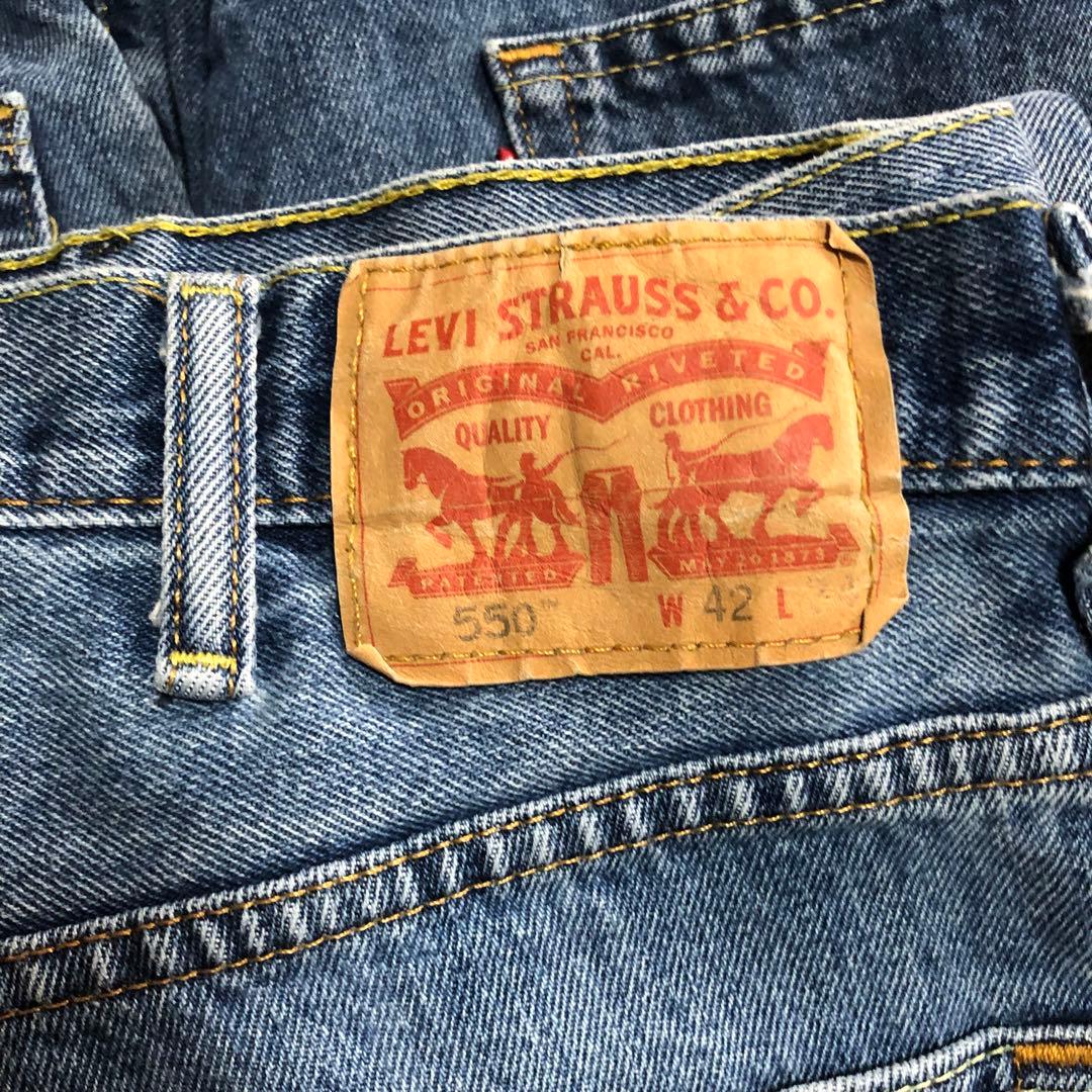 希少ビッグサイズ Levi's リーバイス 550 豪華3本セット W42