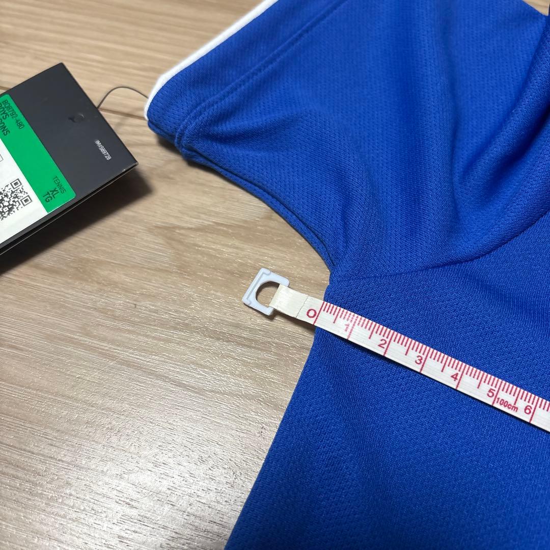 kids Nike DRI-FIT 青 ポロシャツ ナダルアカデミー