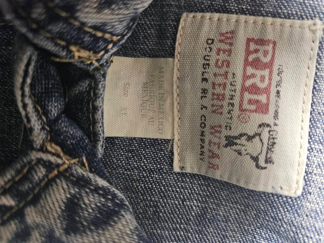 【新品未使用】DOUBLE RLウォシャブルGジャン（メキシコ産）（ＸL）