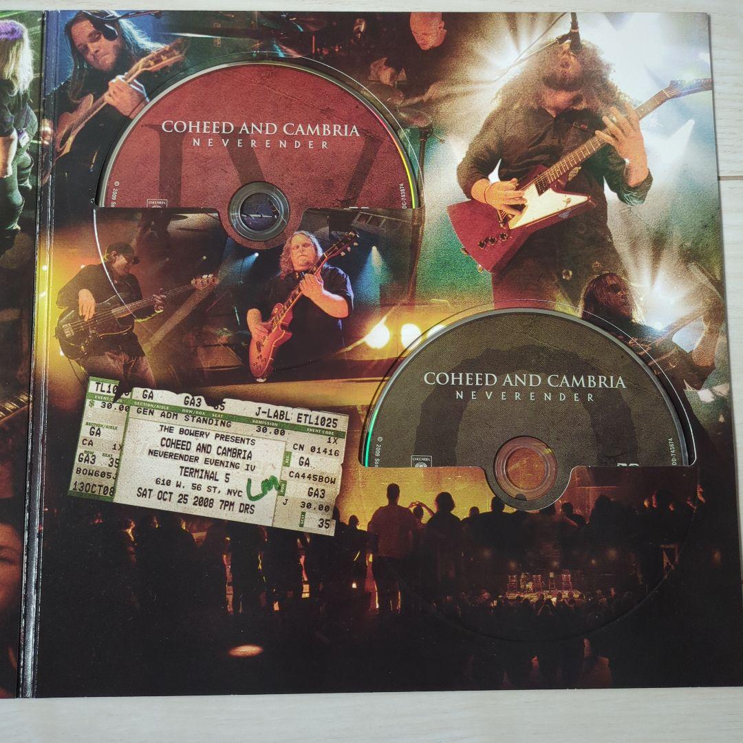 洋楽 COHEED AND CAMBRIA NEVERENDER