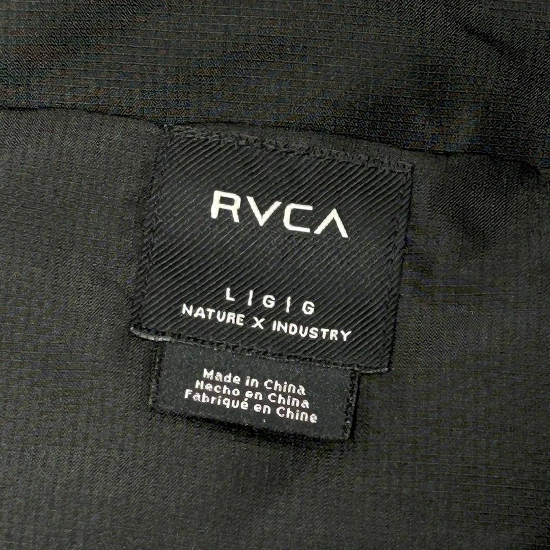 RVCA ルーカ 中綿ベスト メンズ ダウンベスト 秋冬 防寒 フード付き L