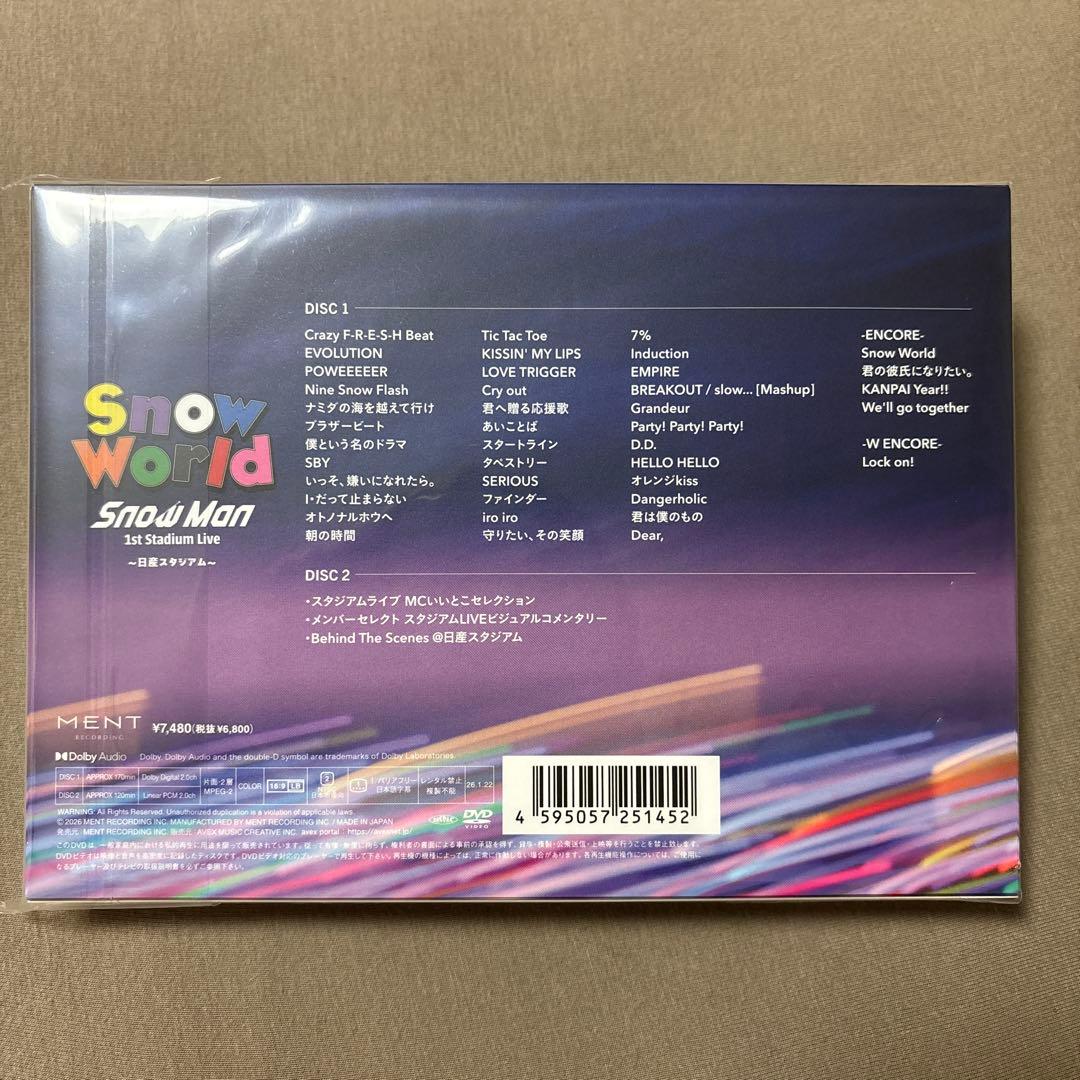  World 日産スタジアム DVD