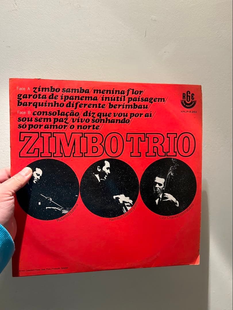 Zimbo Trio ‎ 1964年　オリジナル盤　須永辰緒　ニコラコンテ　LP